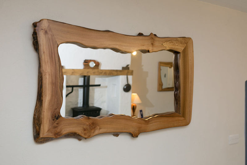Elm Framed Mirror 1245mm x 710mm - MK Woodcrafts